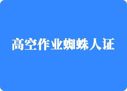 啊嗯嗯插舒服乳房高空作业蜘蛛人证